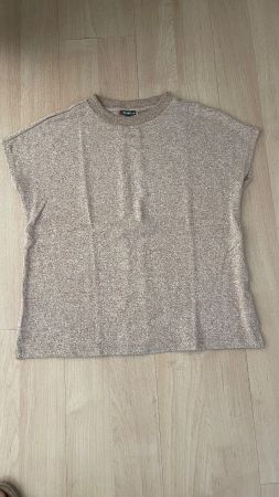 Street One Pullover, Grösse 40 beige meliert