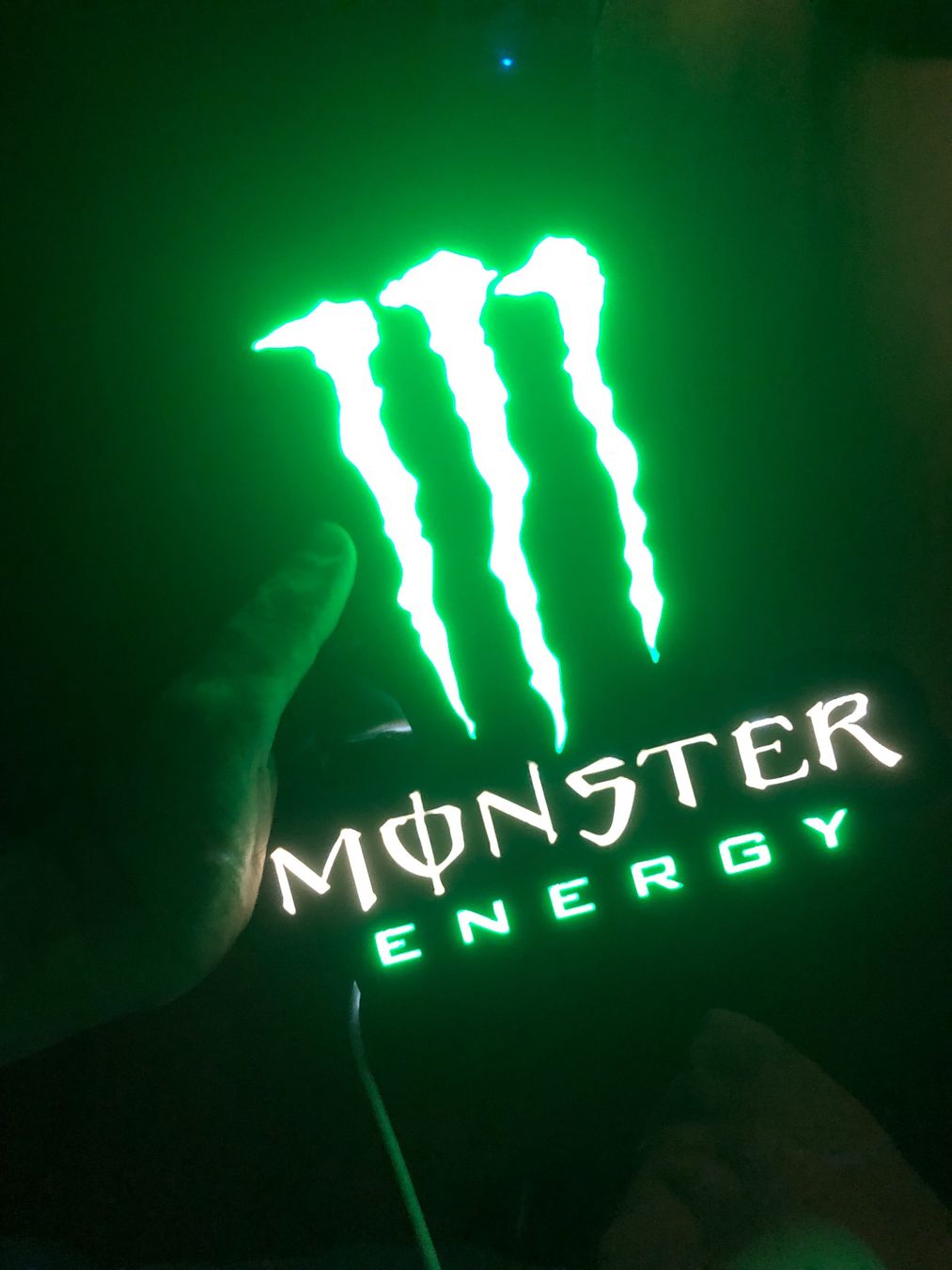 Lampade: Lampe LightBox LED Monster Energy – Nuovo (secondo la descrizione) da Noville venduto da Berlusconi55 1