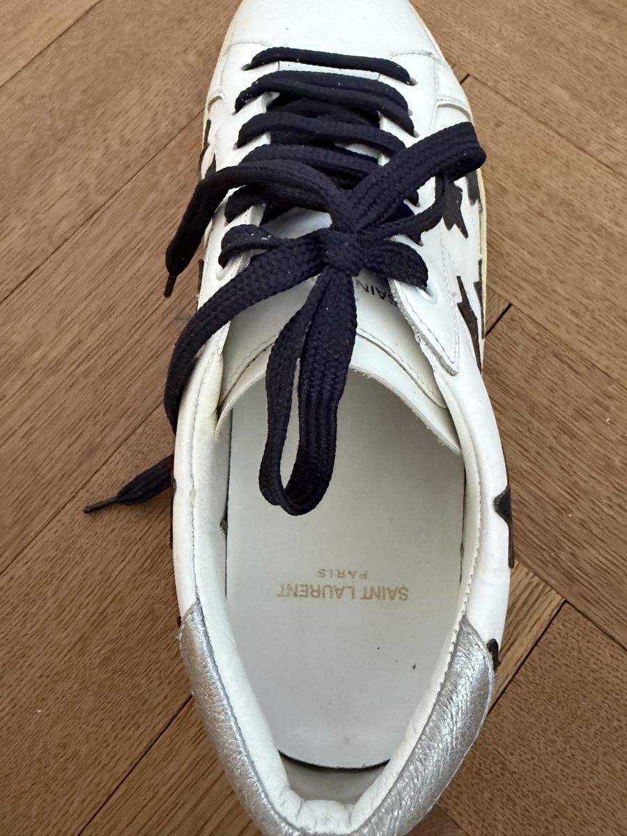 Saint Laurent Scarpe da uomo: Sneaker Saint Laurent white star Taglia 42 – Usato da Lugano venduto da can_xdd8 5