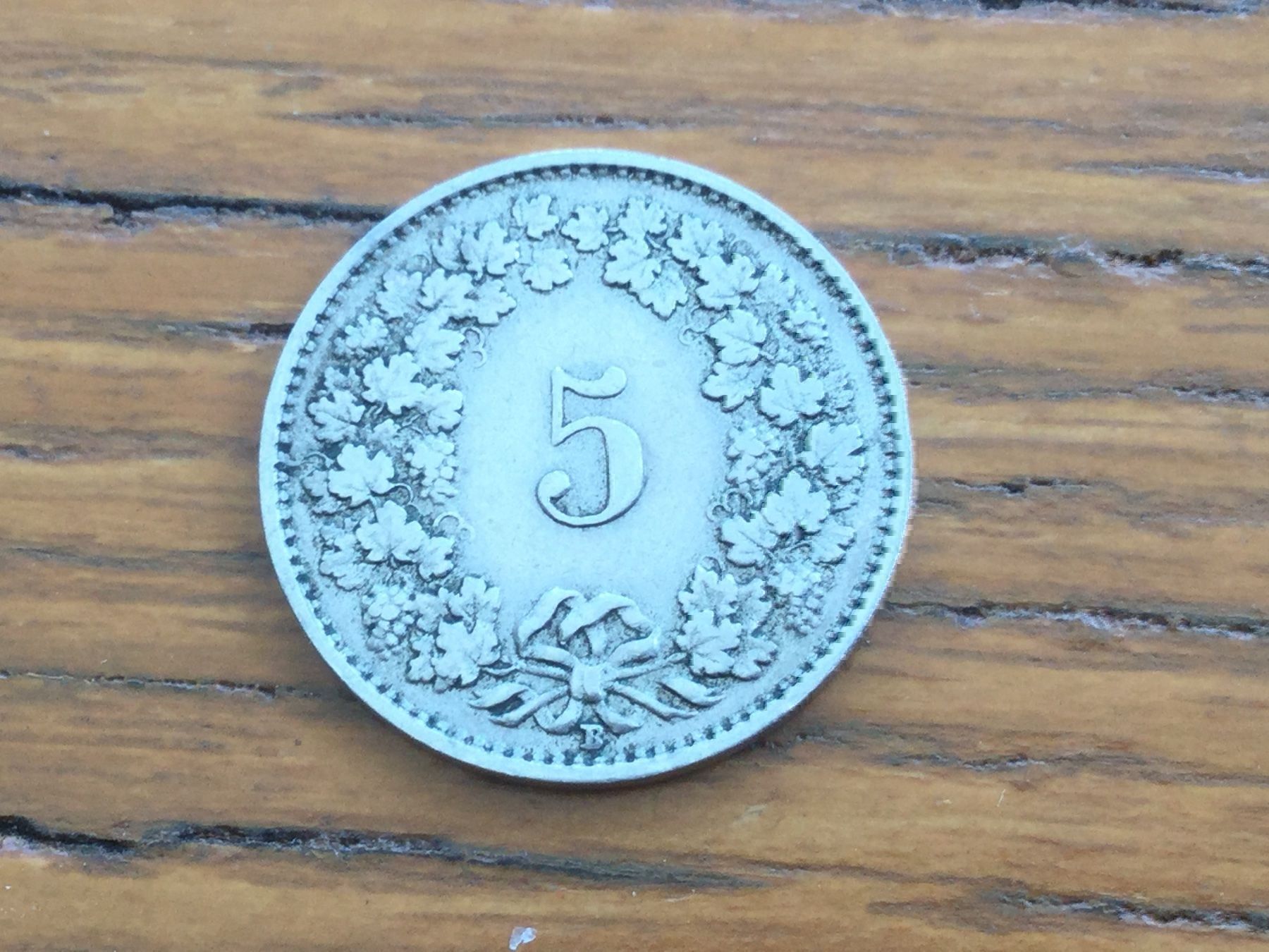 Tutti le monete: 5Rp. 1926 – Usato da Riehen venduto da hansi999 1