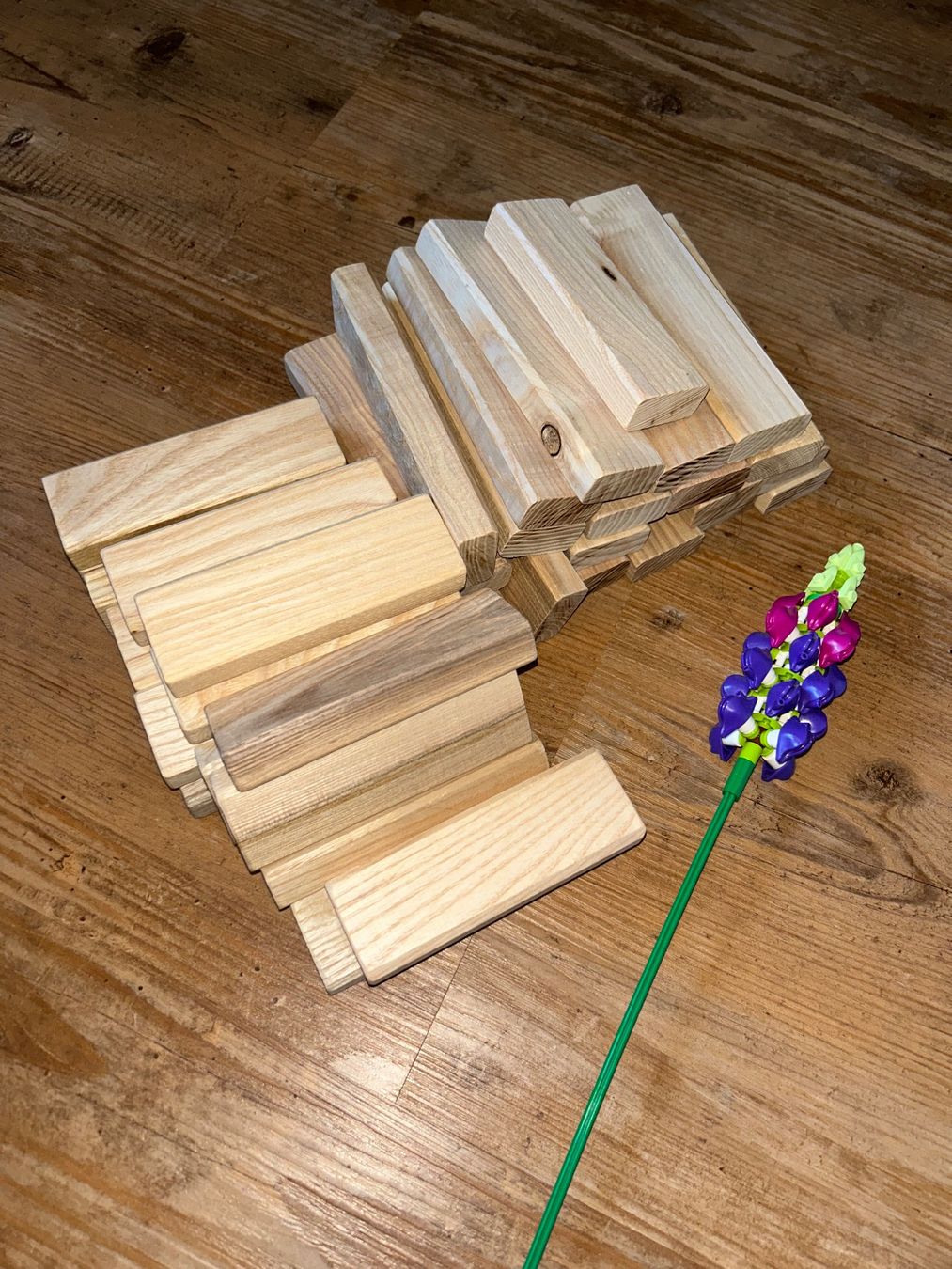 Spielzeuge: Holz-Bauklötze – Gebraucht aus Safenwil von 2hand_aber_wertvoll