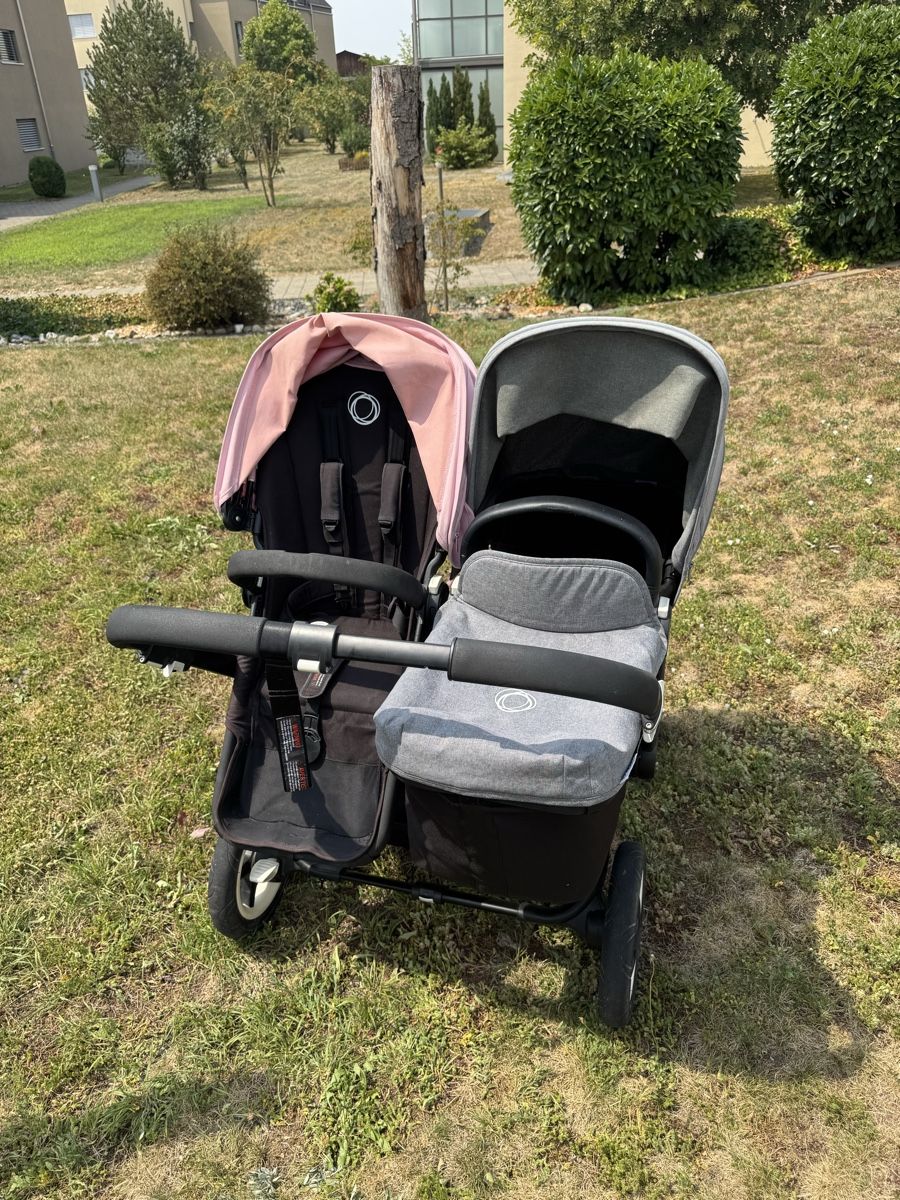 Bugaboo Carrozzine: Bugaboo Donkey Geschwister/Zwillings-Kinderwagen – Usato da Beringen venduto da Haechi9691 3