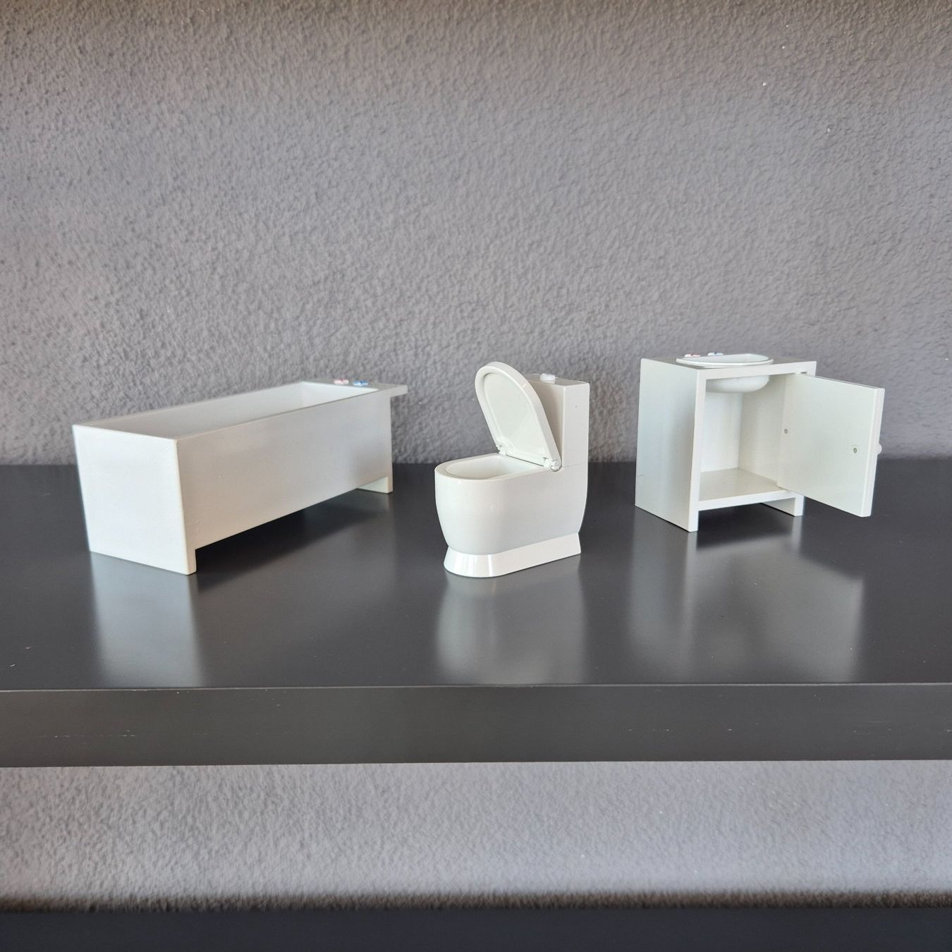 Figuren: Ikea Huset Mini Deco Möbel Set Bad 3 Teile – Gebraucht aus Nottwil von Wondewa-Shop 6