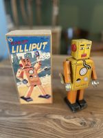 Mechanical Robot Lillyput zum aufziehen 