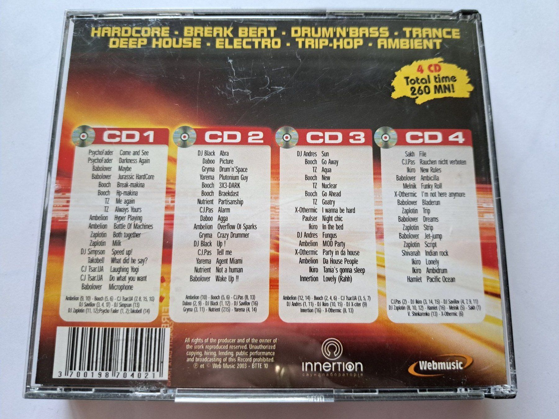 CD: Cd Tendances Techno 4 CDs – Usato da Pully venduto da bro_n52j 2
