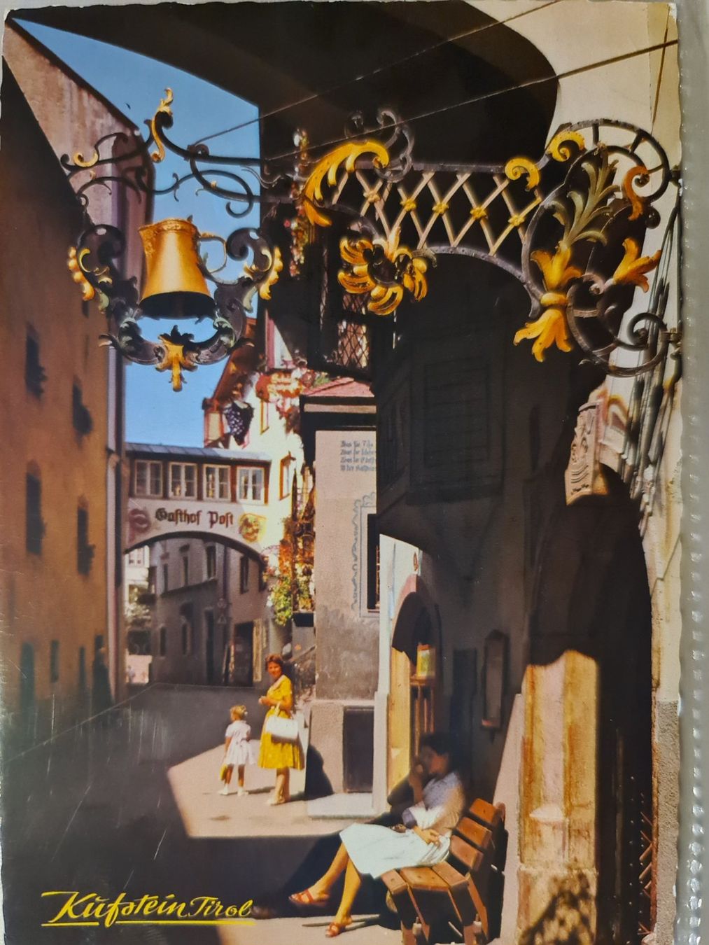 Cartoline postali: Alte Ansichtskarte Kufstein/Tirol "Auracher Löchl" – Usato da Dintikon venduto da Vexi
