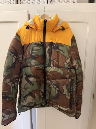 Superdry Winterjacke, Herren, Gr. 2XL, Camouflage-Look
