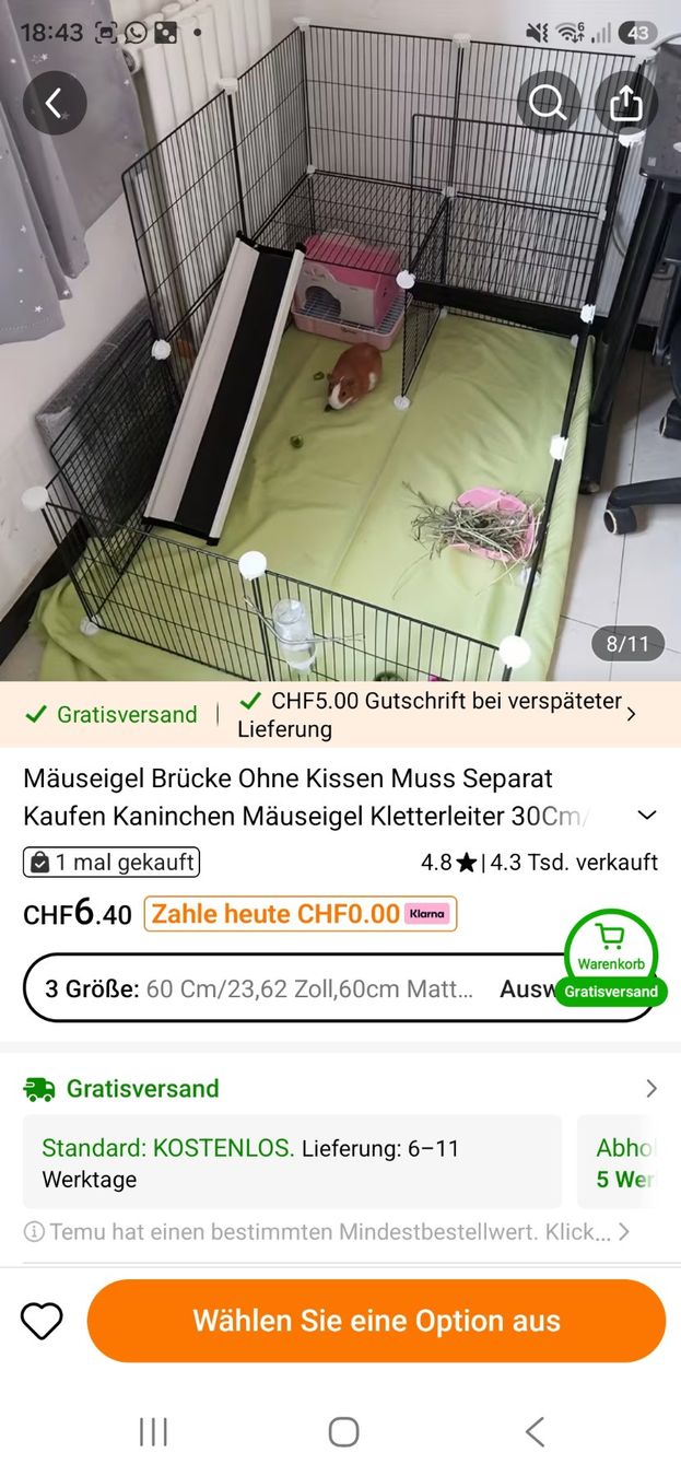 Cages, transport & sécurité: Nager zubehör – Neuf (Voir description) à Willisau par isa117 3