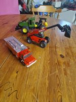 SIKU 3 Spielzeug Fahrzeuge Feuerwehrauto Traktor