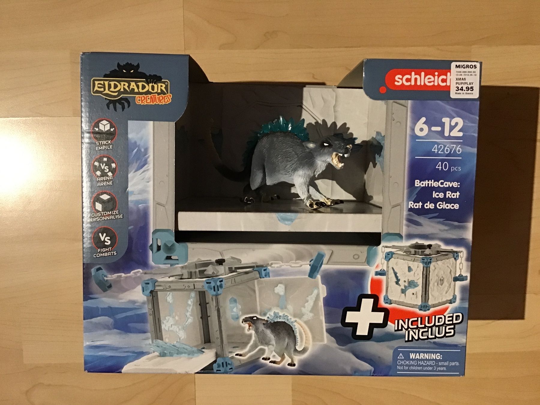 Schleich Jouets: Schleich Eldrador BattleCave Eis Ratte, 42676, Winter! – Neuf avec emballage d'origine à Rüti ZH par Wernika1