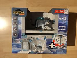 Schleich Eldrador BattleCave Eis Ratte, 42676, Winter!