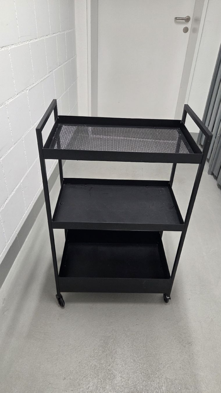 Ikea Scaffali: Ikea Nissafors Trolley black – Usato da Frick venduto da chr_tmt9 1