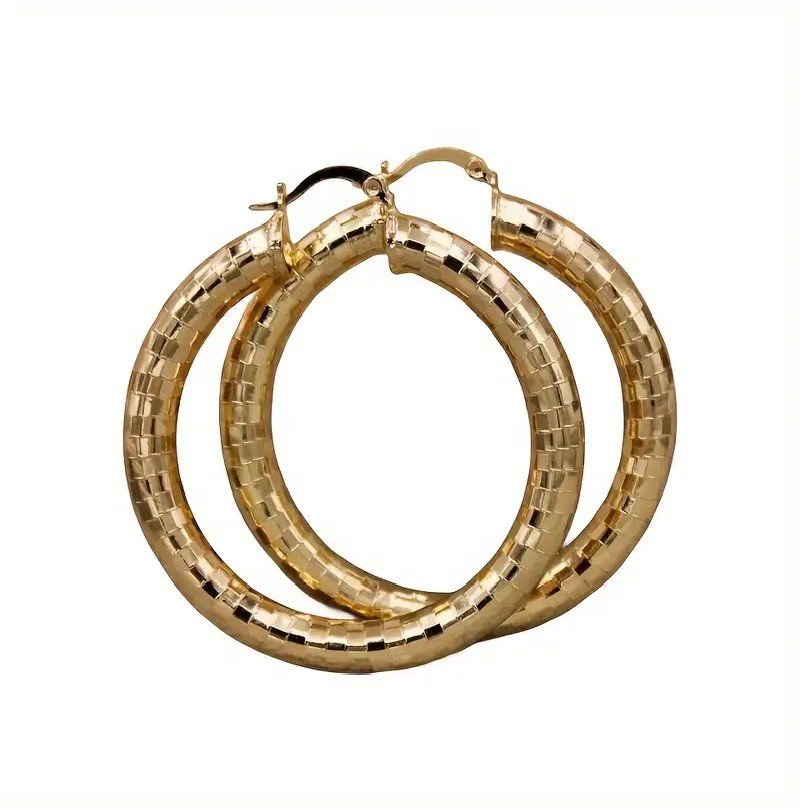 Orecchini pendenti & Orecchini a lobo: 14k vergoldete Statement Ohrringe, Creolen – Nuovo e nell'imballaggio originale da Glattbrugg venduto da majuska01 3