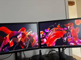 2x Dellmoniter aus Homeoffice-Auflösung