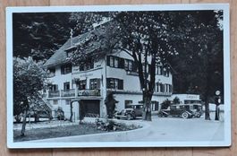 Ansichtskarte Mineralbad Niederurnen Glarus , Oldtimer