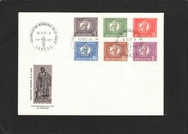 FDC OMS  (D VI) , SBK Nr. 26-31 , 16.lX.1957