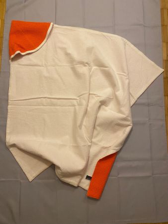 Badetuch Baby BIO Baumwolle von COTONEA Tuch Bademantel Kind