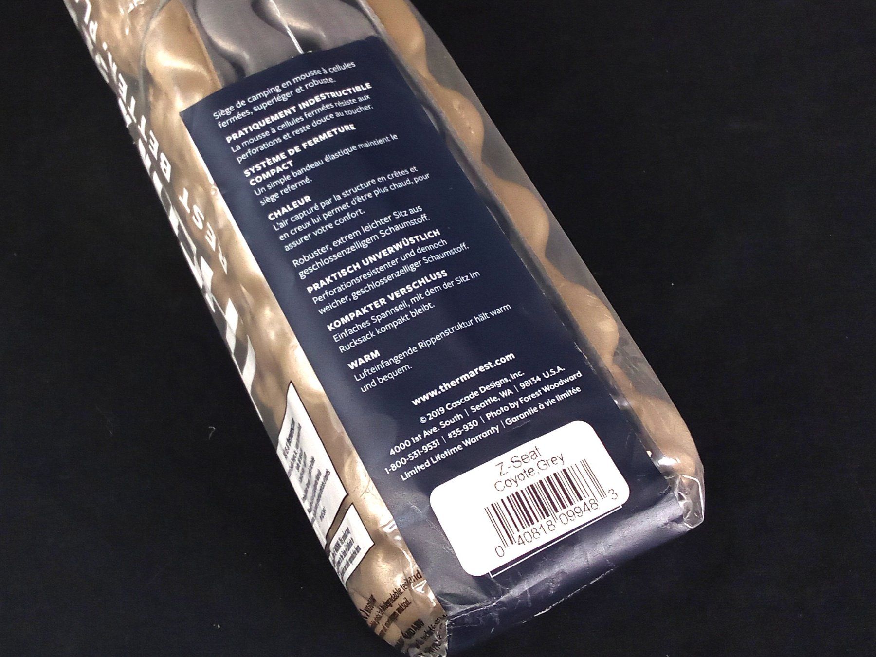 Thermarest Cuscini: Isoliermatten Thermarest Z Seat – Usato da Pratteln venduto da Restwert_Pratteln 4