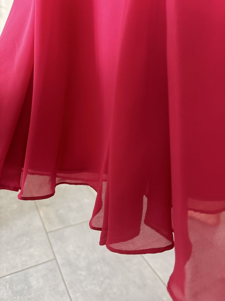 Kleider: Abendkleid Himbeerrot Grösse 36 Neckholder – Neu (gemäss Beschreibung) aus Zürich von siluku 3