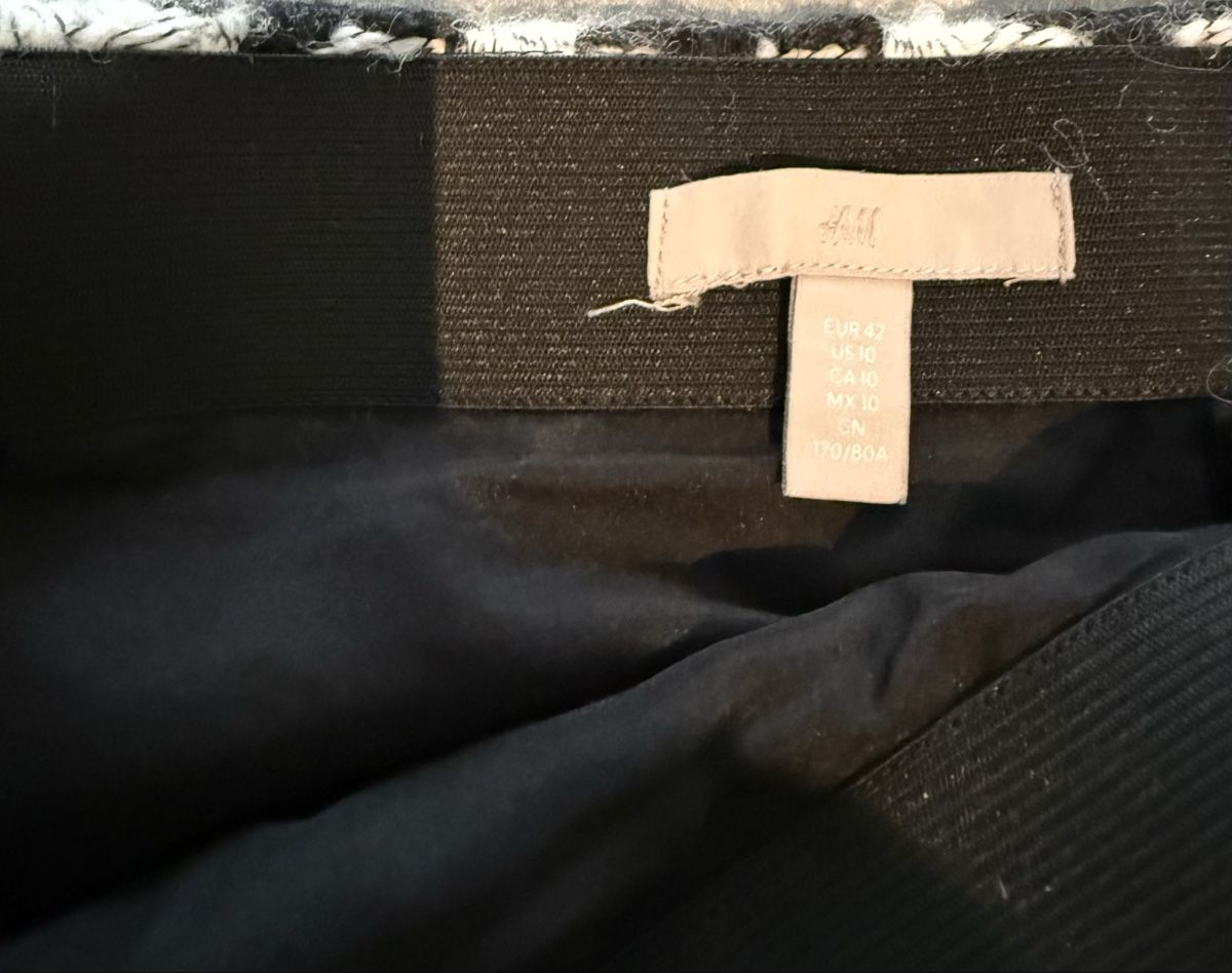 H&M Röcke: Mini-jupe H&M pied-de-poule – Gebraucht aus Fribourg von Mya_Asb 1