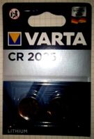 VARTA CR2025 Batterien; Knopfzellen; 2er Blister - NEU