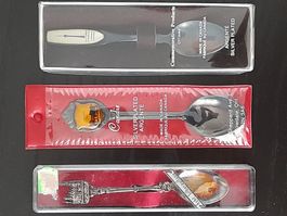 Souvenir Löffel Set Canada Wien Silberauflage 3 Stk