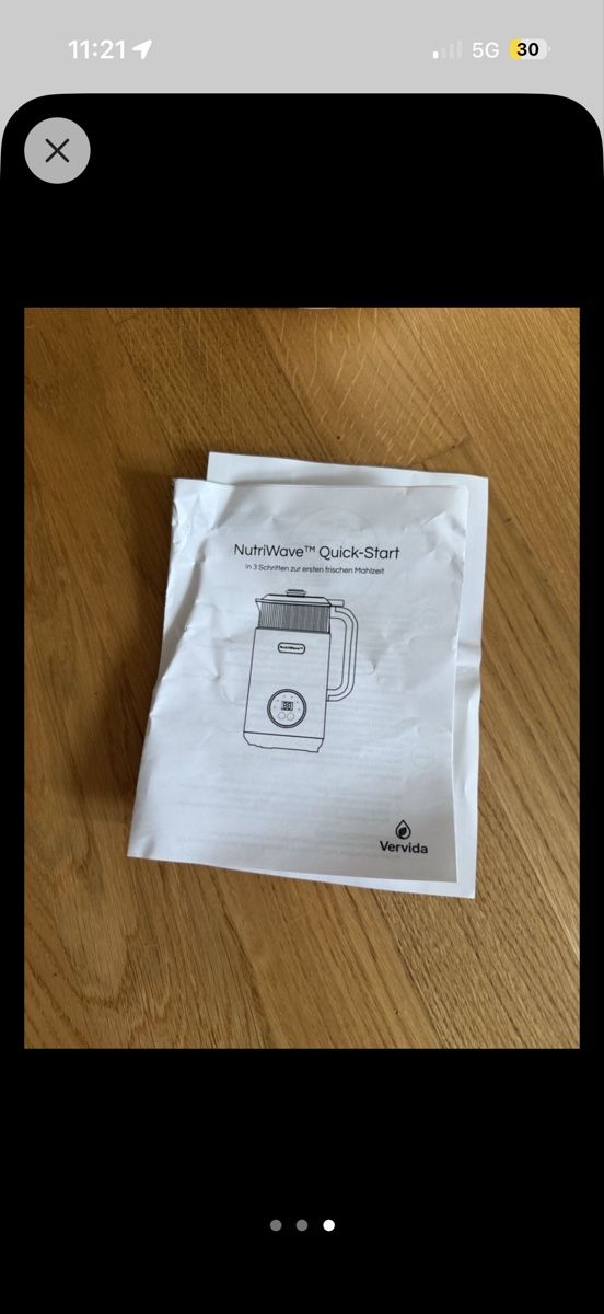 Küchengeräte: Nutriwave Mixer – Gebraucht aus Unterägeri von Marlen._ 2