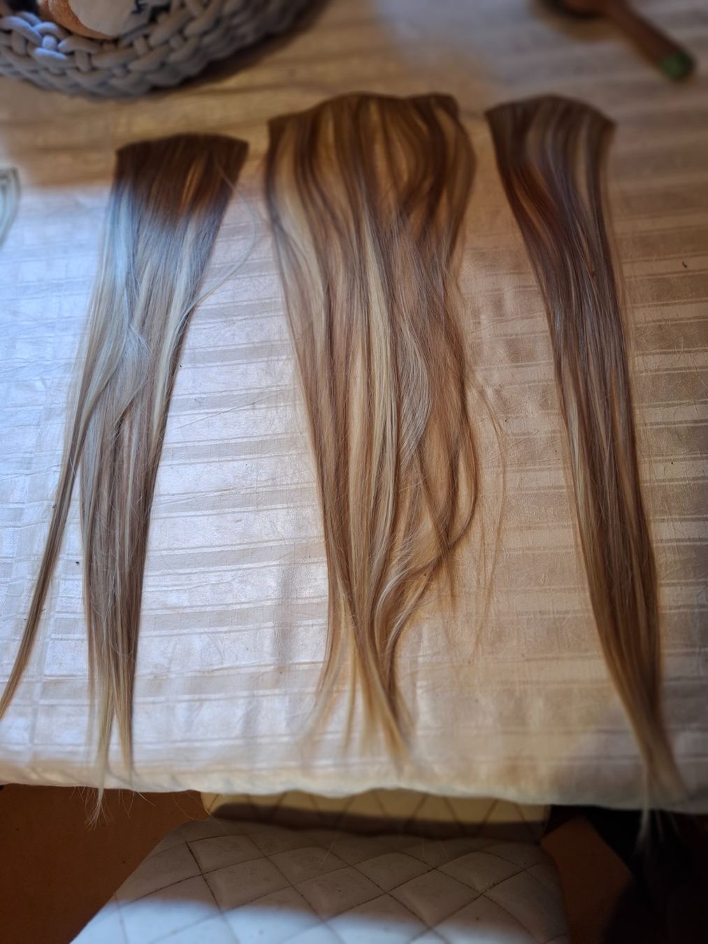 Accessori per capelli: Haarteile Extensions Blond Braun gesträhnt neu – Usato da Oftringen venduto da jeanny09