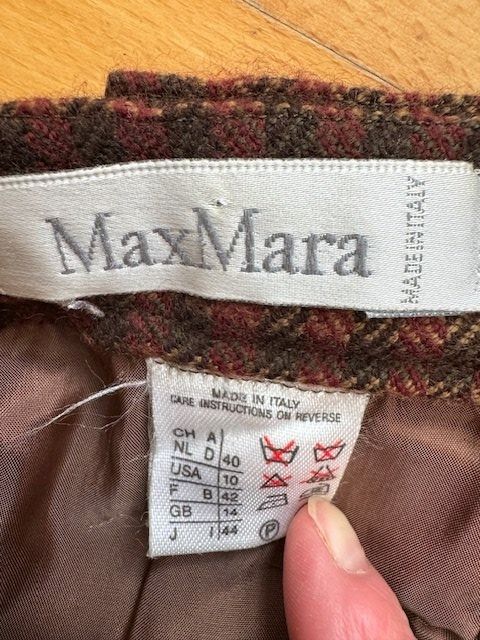 Max Mara Gonne: Schicker Wollrock, Max Mara, Gr. 38 – Usato da Oberrohrdorf venduto da maggys15 5