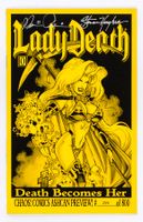 CHAOS! - LADY DEATH - MONTHLY ASHCAN - SIGNED - LTD 800