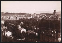 Fotografie Ansicht Bern, Stadtpanorama