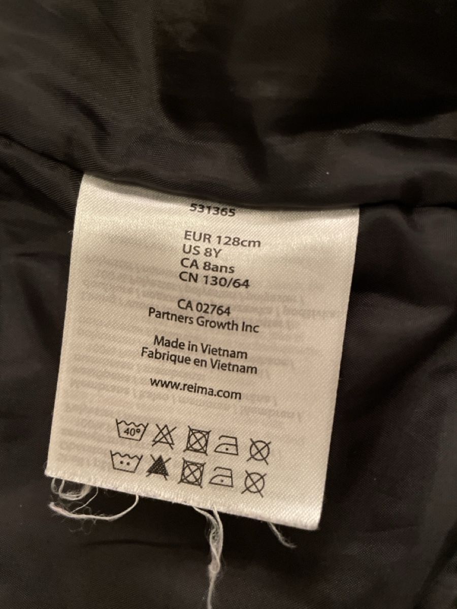 Reima Giacche & Cappotti: Reima Winterjacke, Gr. 128, grün – Usato da Zürich venduto da ricflix 5