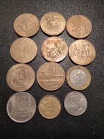 12 monnaies françaises de 10 francs tous différents