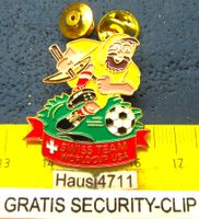 FUSSBALL NATI TEAM SCHWEIZ WILLI TELL WORLD-CUP PIN