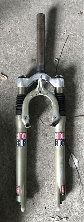 Fourche Vtt Rock Shox Judy TT - 26  V-Brake 1 1/8  Rouge Rétro Ancienne Old eB