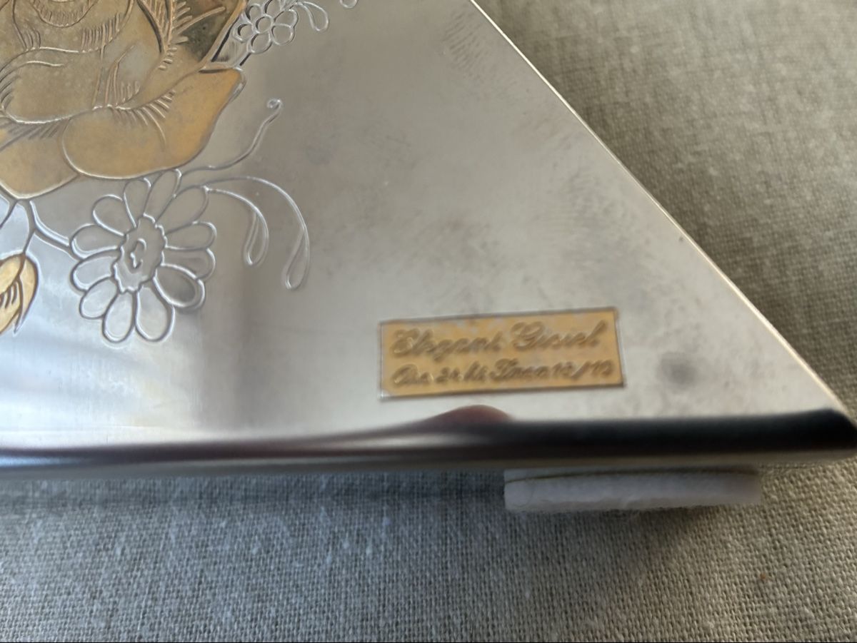 Geschirrsets: Serviettenhalter Metall Rose Gold – Gebraucht aus Novazzano von White71 2