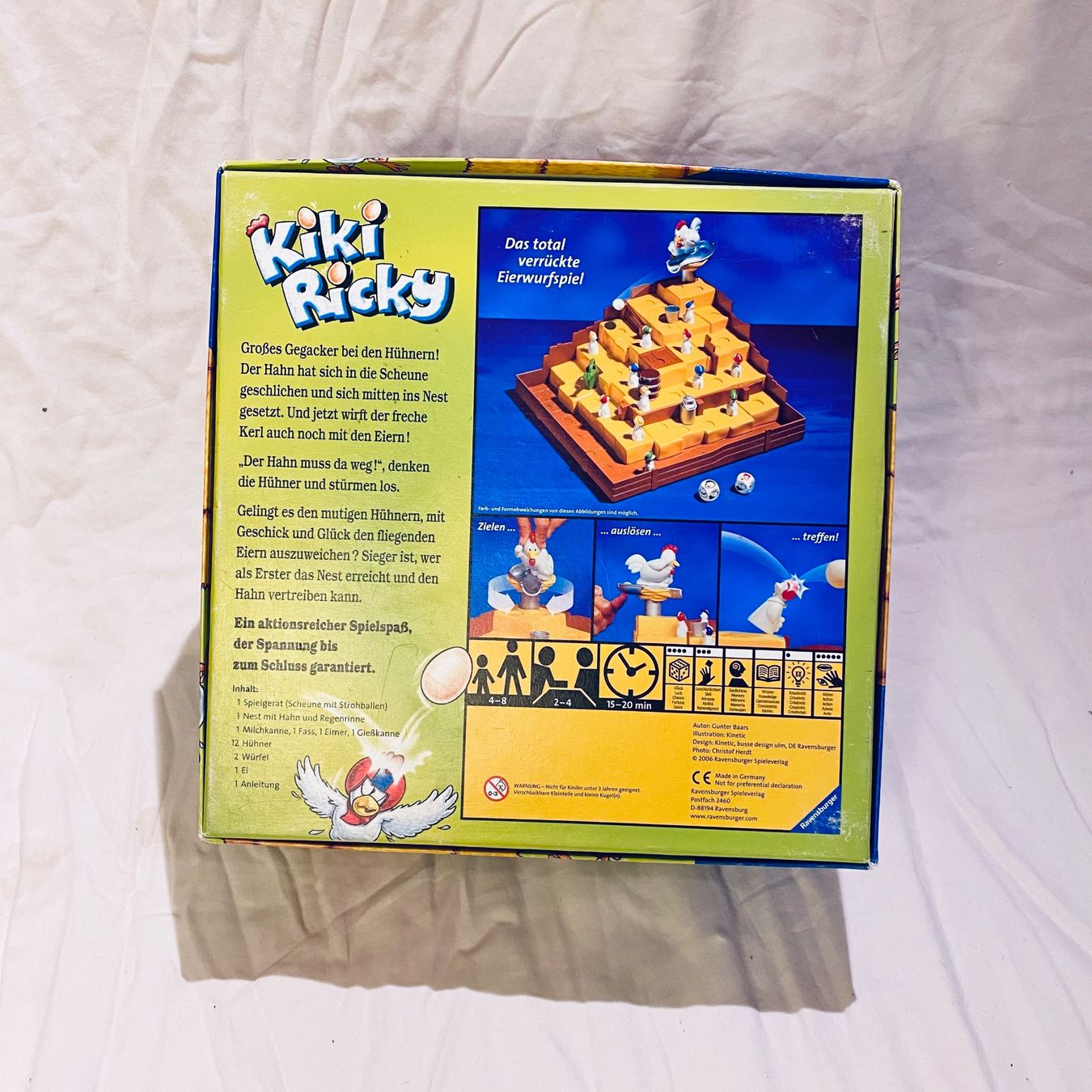 Kiki Ricky - Brettspiel von Ravensburger ab 4 J. (Gebraucht) in Koblenz ...