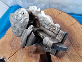 1 antikes offenes Möbel Schloss, DM8.2cm (LOT3348#MBS3)