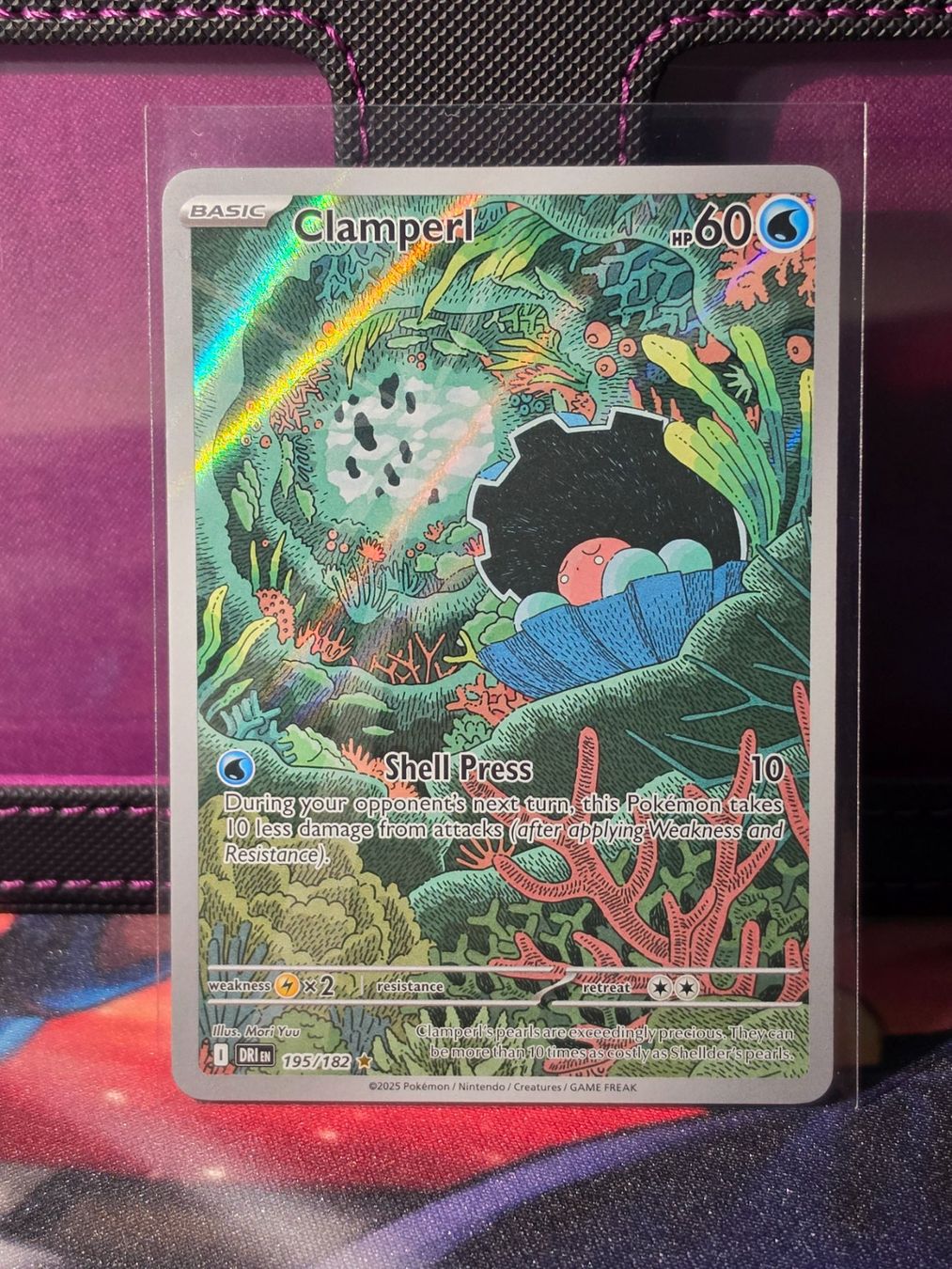 Pokémon Cartes à collectionner: Clamperl 195 – D'occasion à Binningen par oscark77