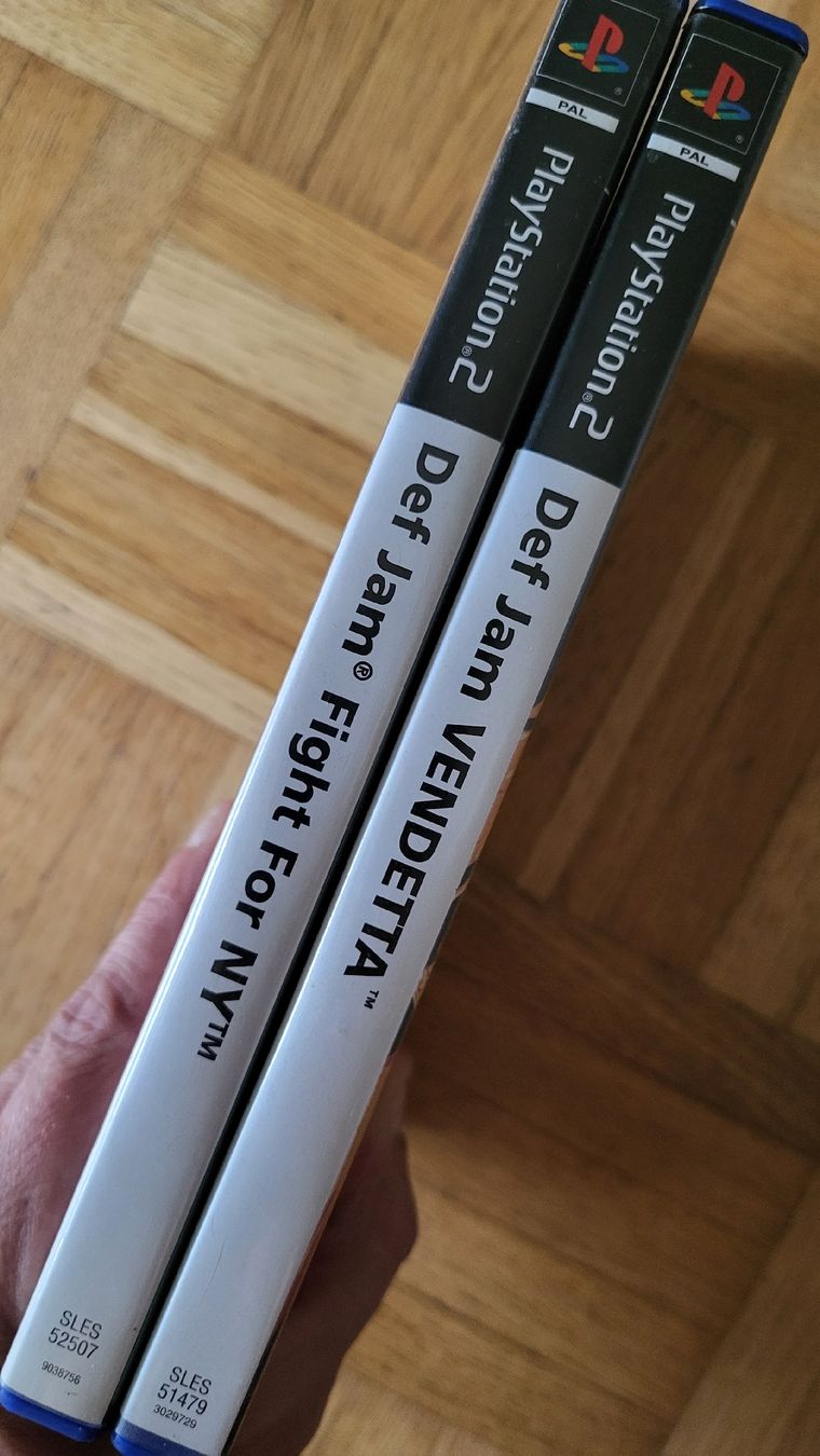 Spiele: Def Jam Sammlung 2x / Playstation 2 Spiele – Gebraucht aus Biel/Bienne von Retrohr 4
