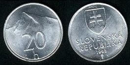 10 Tolarjev Republik Slovakei 2001