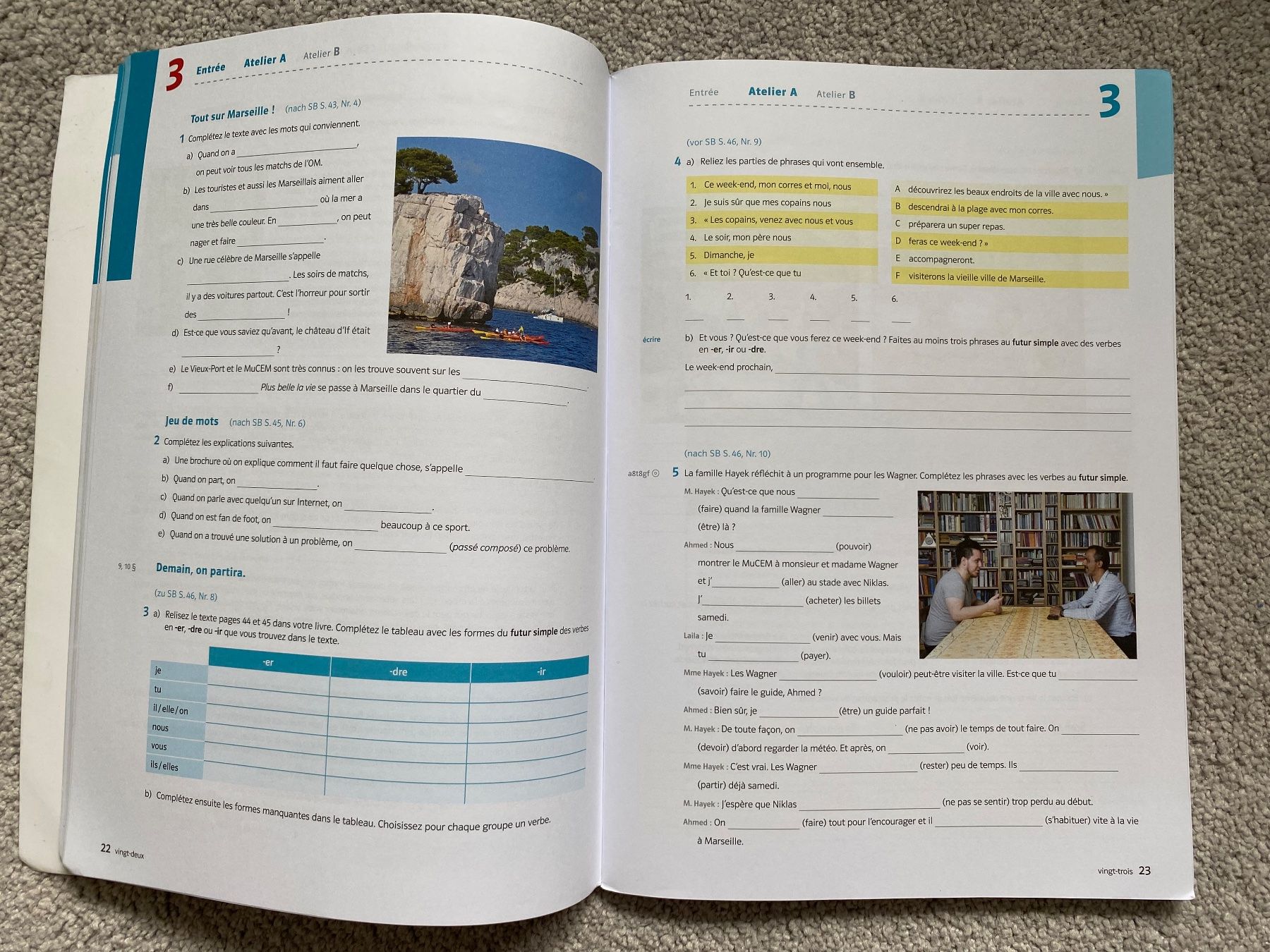 Libri: Le Cours intensif 2 Cavier d'activités – Usato da Mörel venduto da tim_w9py 2