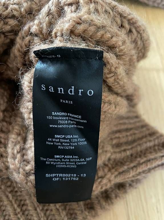 Wolle: Strickpullover alpaca blend Sandro – Gebraucht aus Zürich von Michelle183 3