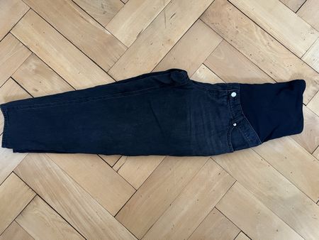 Mama Jeans M schwarz, Umstandsmode