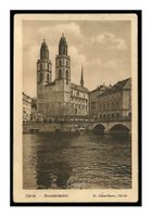 ZÜRICH - 1910 "Grossmünster"