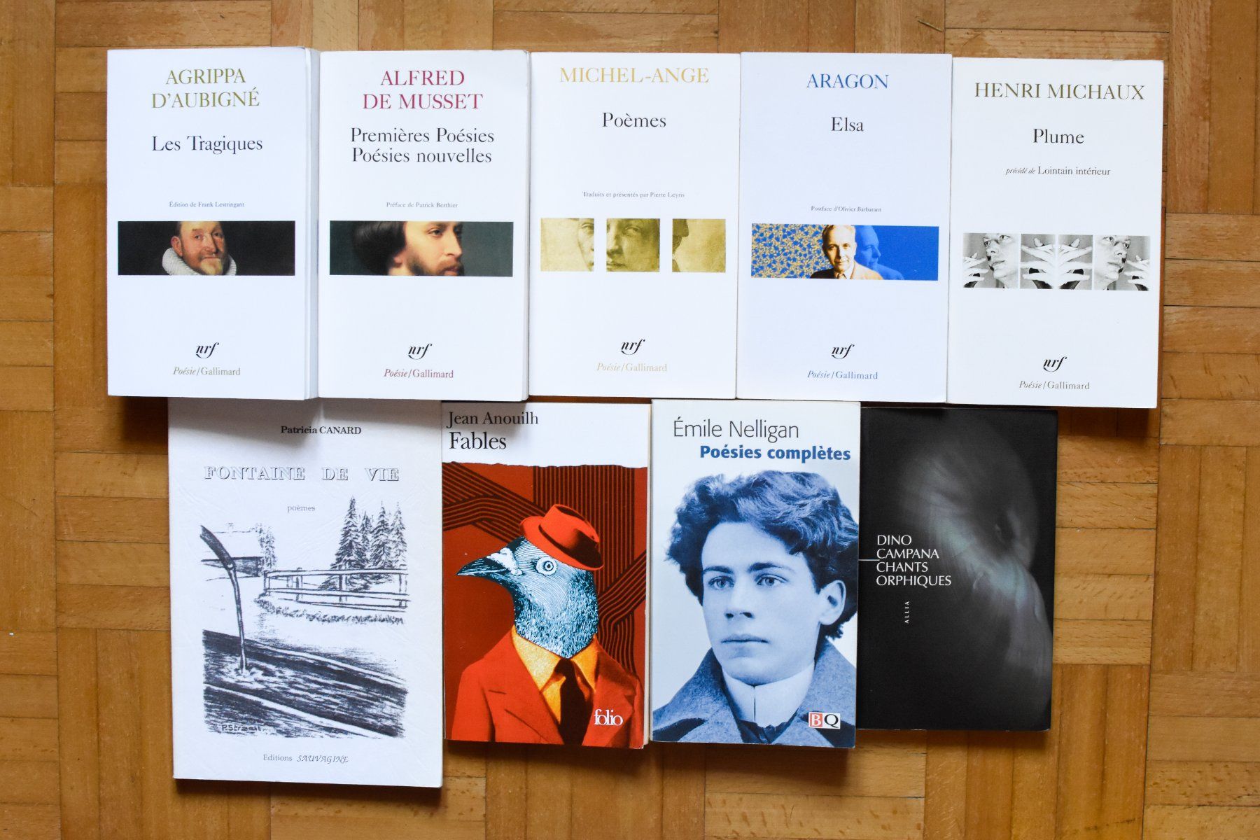 Libri: Lot Livres Poésie – Usato da Belmont-sur-Yverdon venduto da bichet02