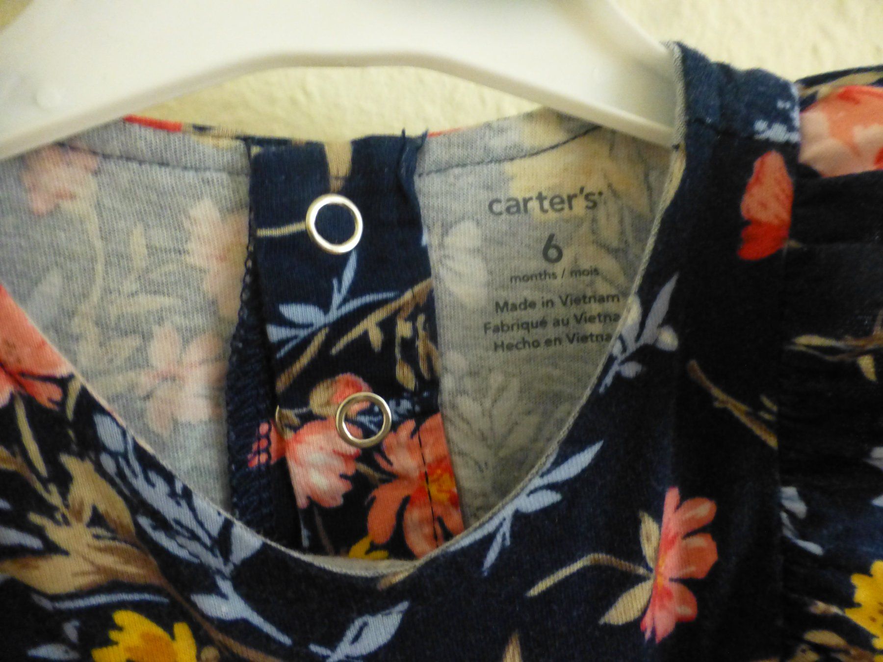 Carter's Tute: Carter's Sommer-Jumpsuit / 6 Mt – Usato da Hergiswil NW venduto da annettelia 2