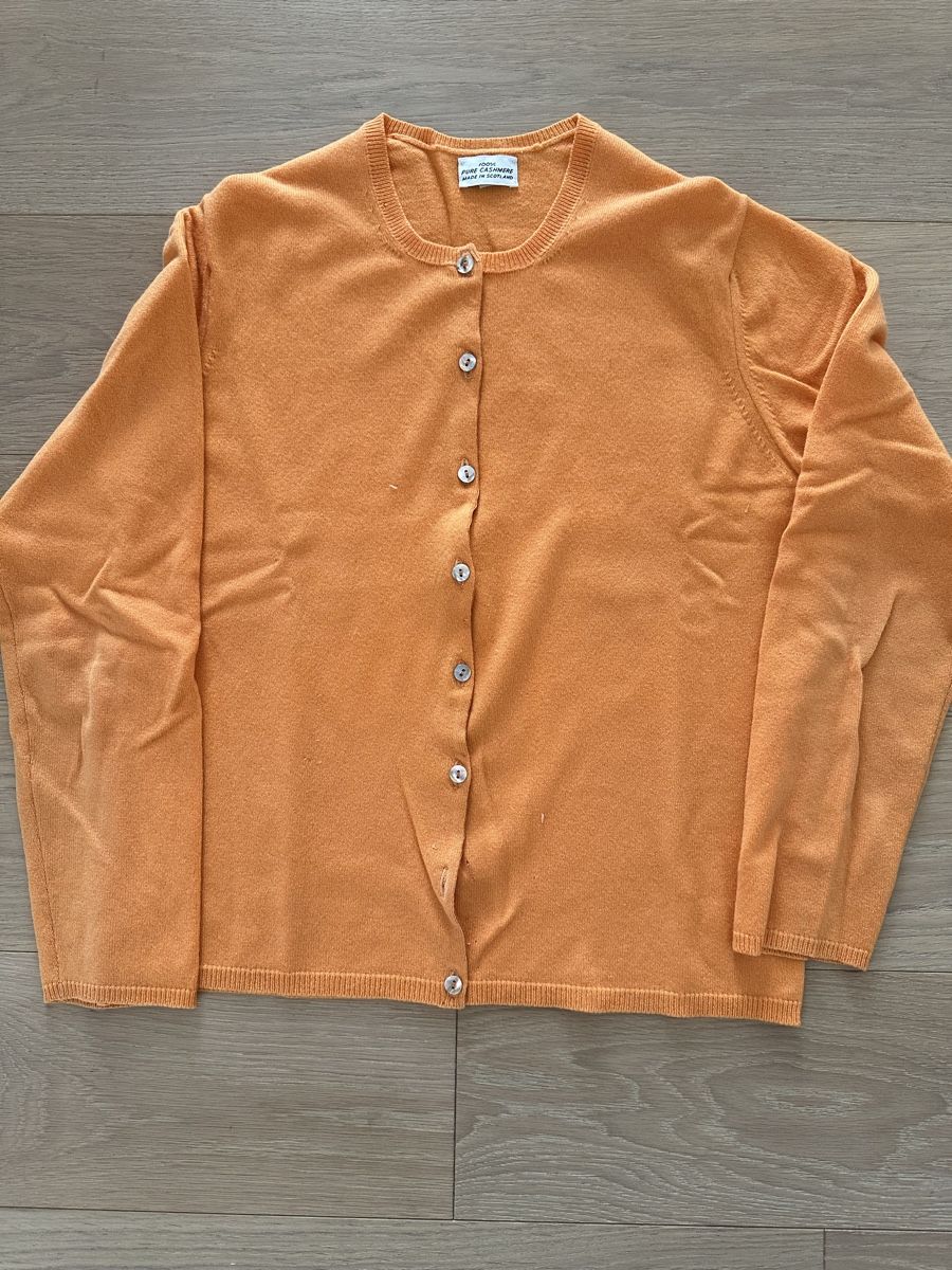Giacche: Damen-Strickjacke Grösse S orange – Usato da Küsnacht ZH venduto da Nano_zh