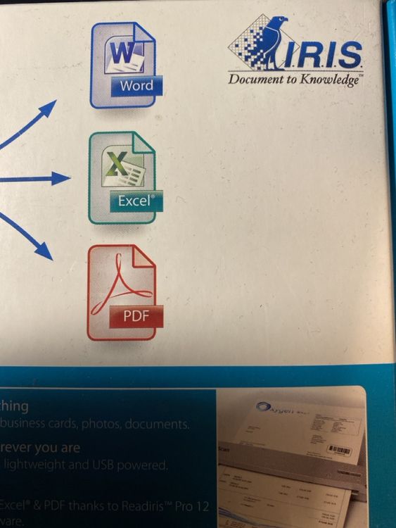 Scanner: Iris Scan Express 3 for Windows and Mac – Nuovo e nell'imballaggio originale da Kreuzlingen venduto da mir_bx5m 1