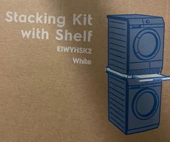 Waschmaschine/Tumbler Stabler Set mit Tablar (NEU)